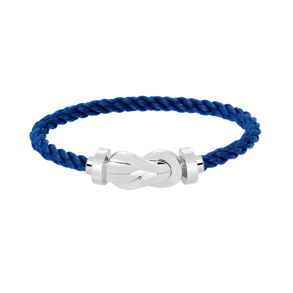 [WZQ]CHANCE LARGE 8 FIGURE BUCKLE NO DIAMOND BRACELET SILVER