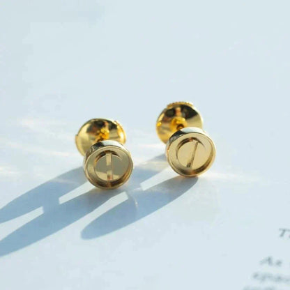 [WZQ]LOVE EARRINGS GOLD 10MM