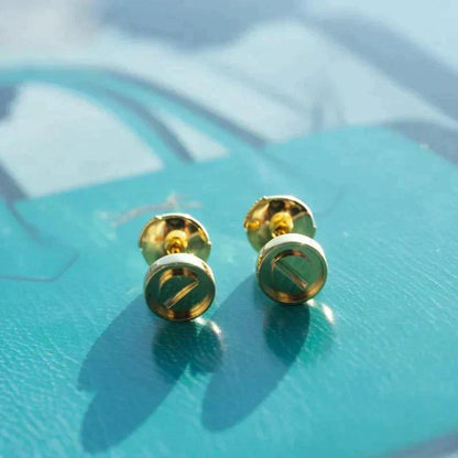 [WZQ]LOVE EARRINGS GOLD 10MM