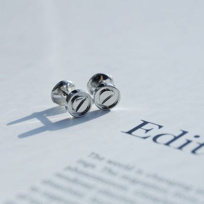 [WZQ]LOVE EARRINGS SILVER 10MM