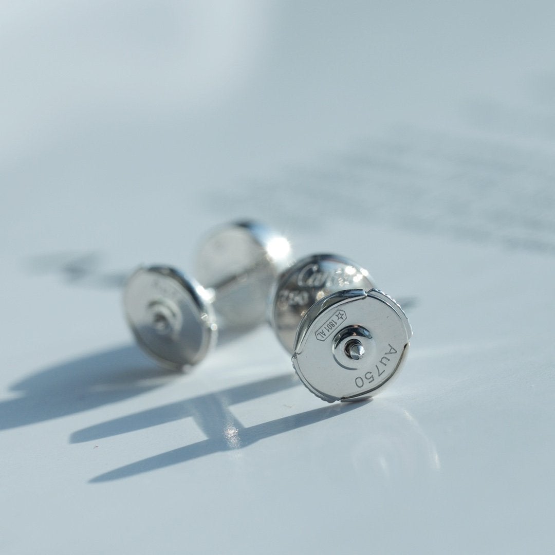 [WZQ]LOVE EARRINGS SILVER 10MM
