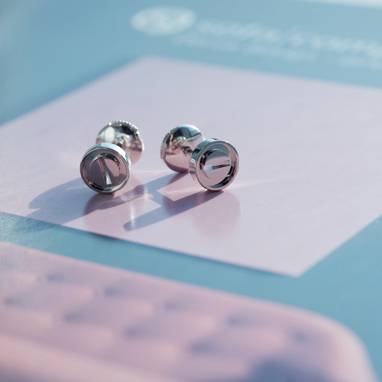 [WZQ]LOVE EARRINGS SILVER 10MM