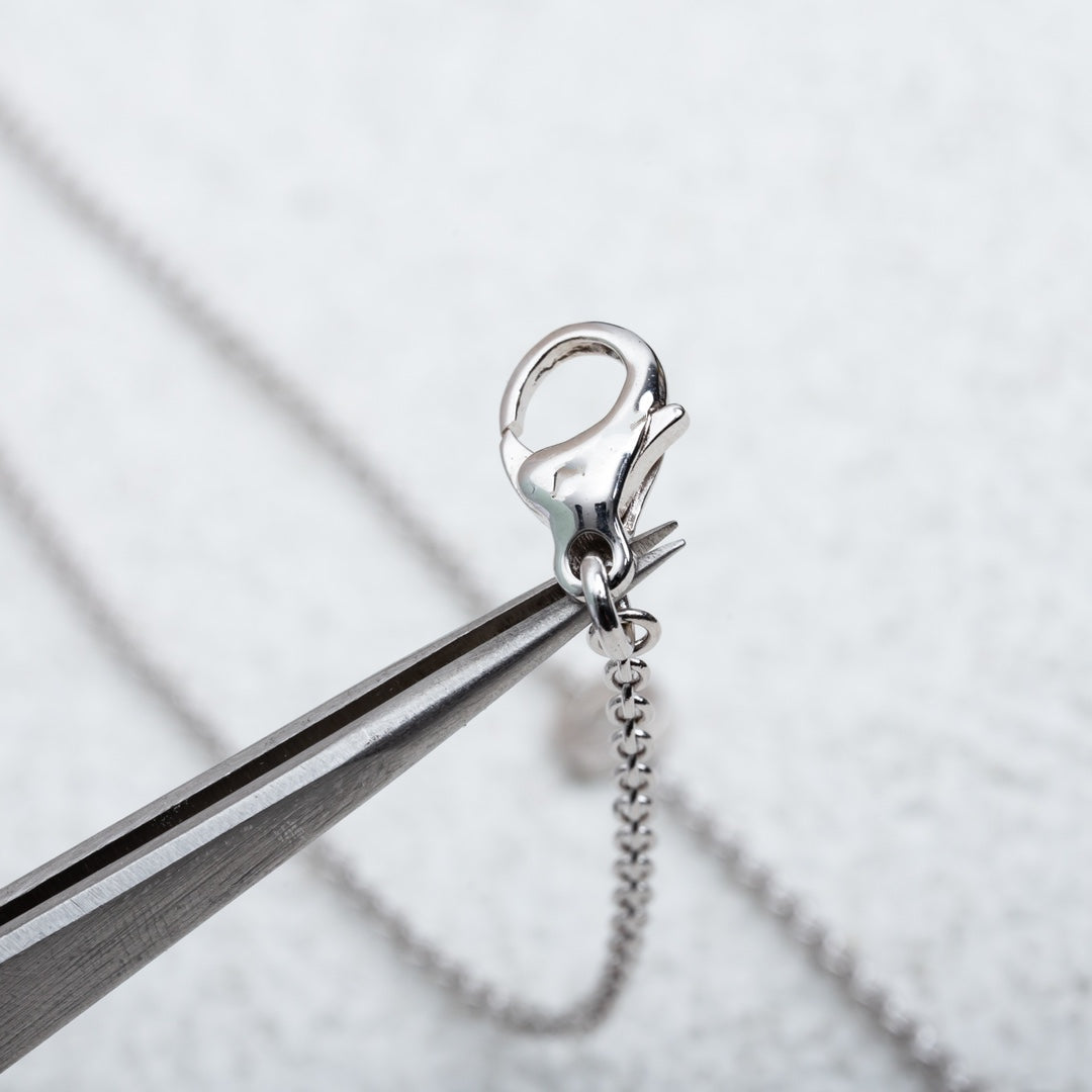 [WZQ]PARENTESI NECKLACE SILVER