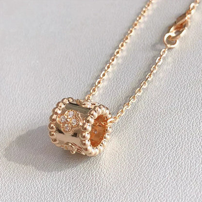 [WZQ]PERLEE PEDANT NECKLACE GOLD / ROSE GOLD