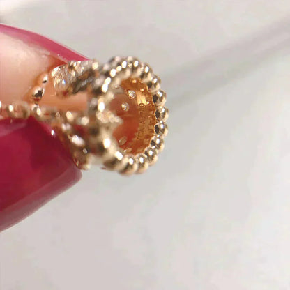 [WZQ]PERLEE PEDANT NECKLACE GOLD / ROSE GOLD