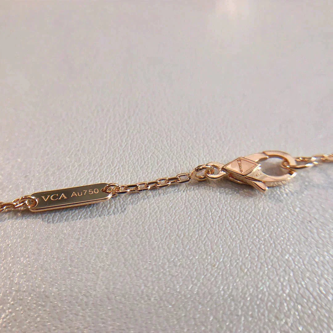 [WZQ]PERLEE PEDANT NECKLACE GOLD / ROSE GOLD