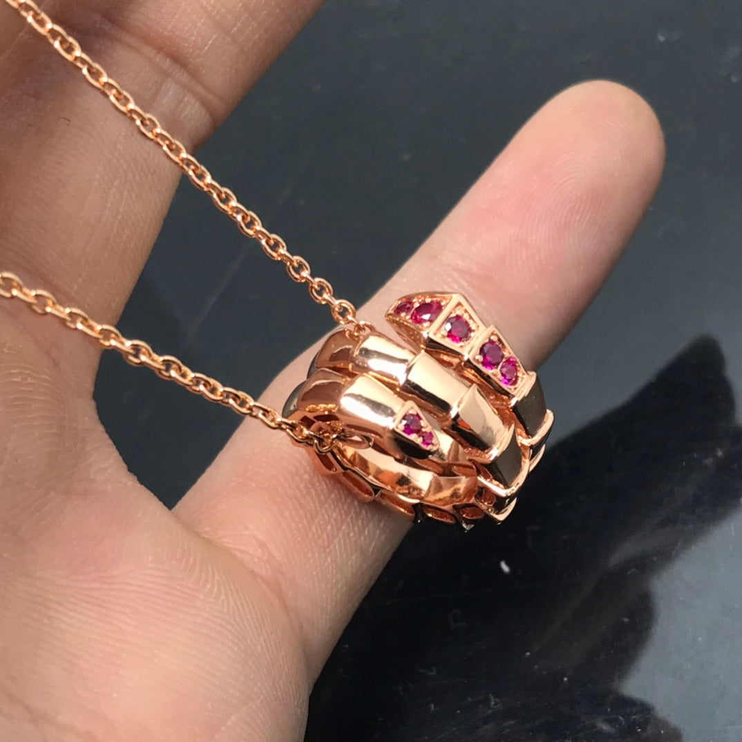 [WZQ]SERPENTI PEDANT NECKLACE