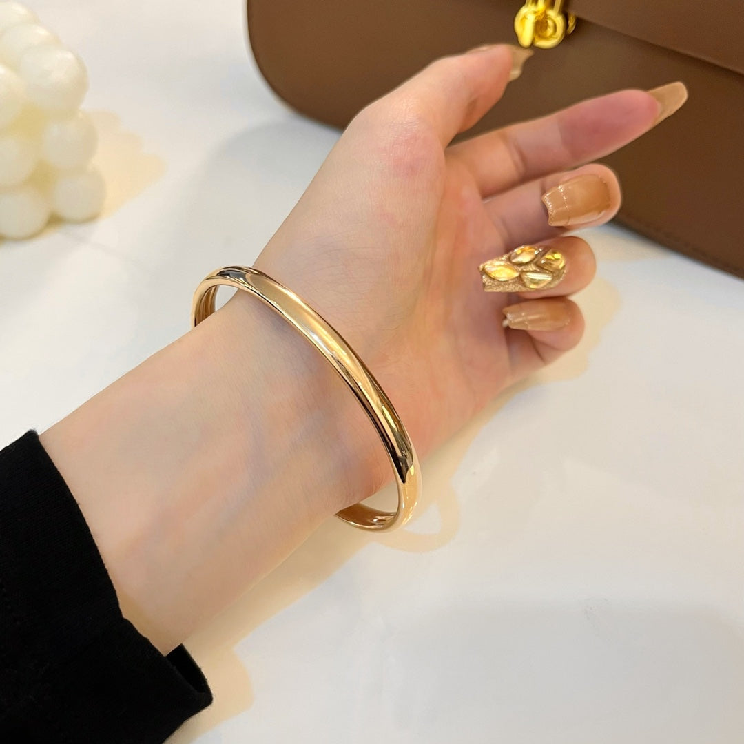 [WZQ]PANTHERE GOLD DIAMOND OPEN BRACELET