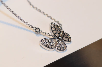 [WZQ]BUTTERFLY DIAMOND NECKLACE
