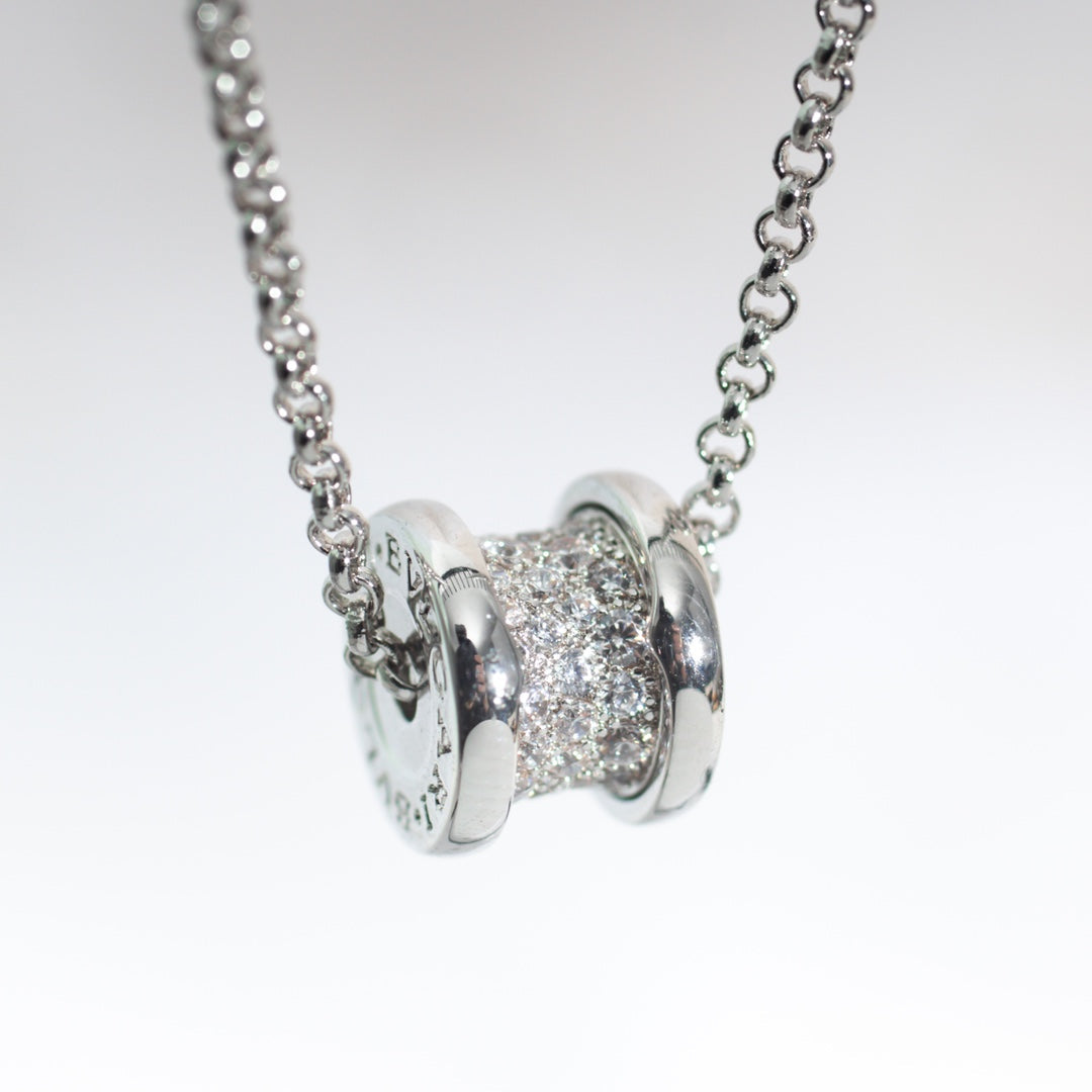 [WZQ]ZERO 1 SILVER DIAMOND NECKLACE