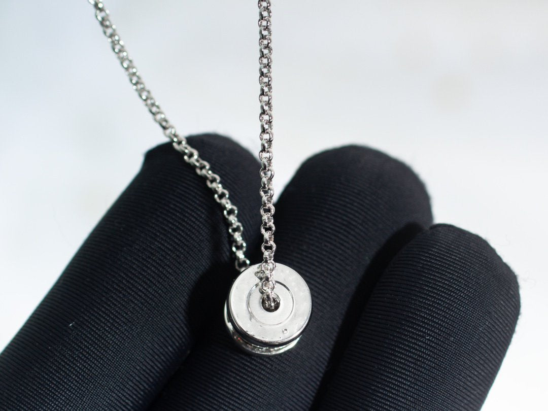 [WZQ]ZERO 1 SILVER DIAMOND NECKLACE