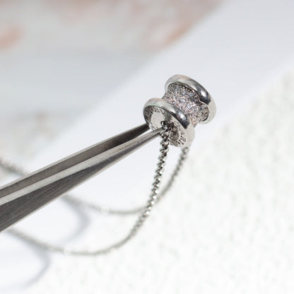 [WZQ]ZERO 1 SILVER DIAMOND NECKLACE