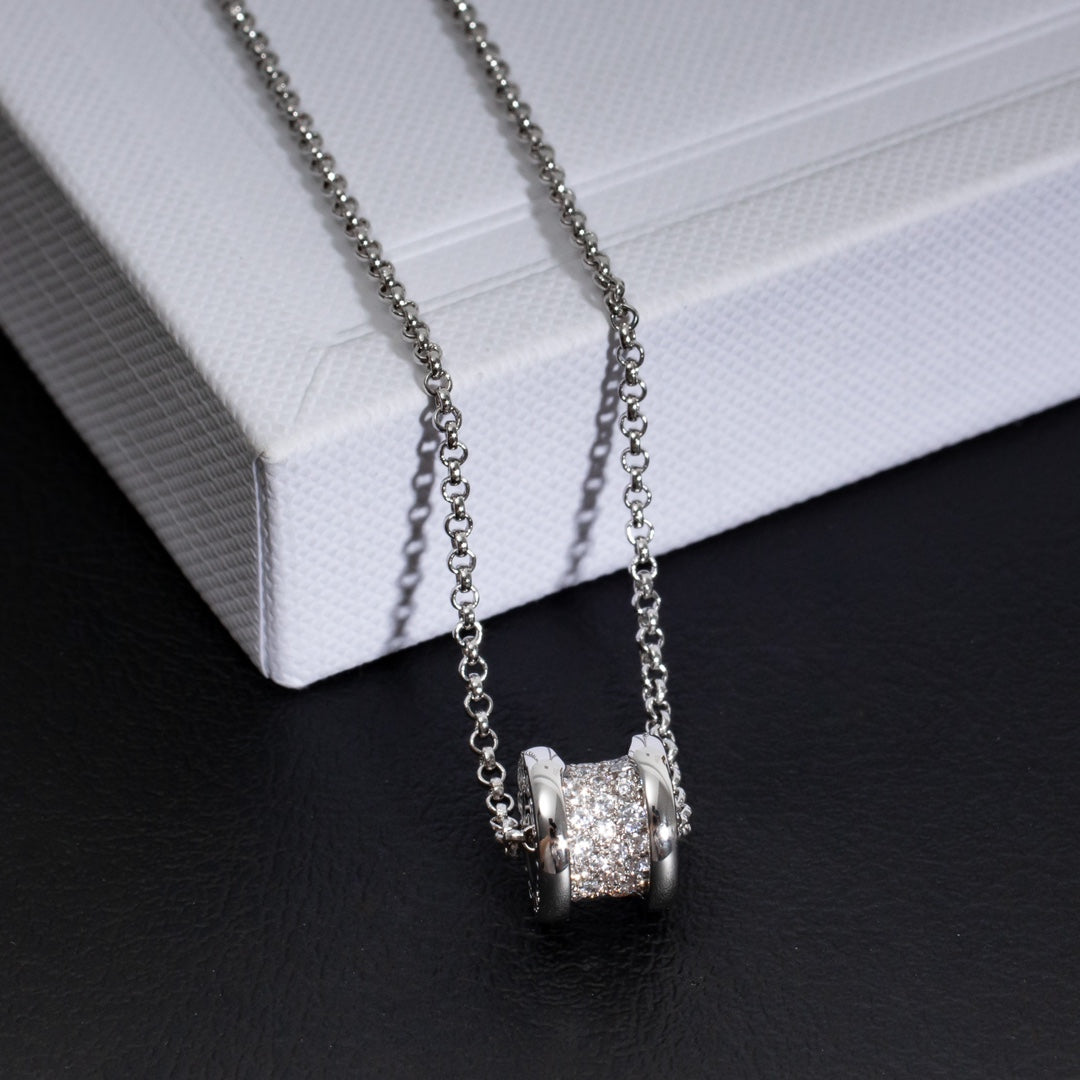 [WZQ]ZERO 1 SILVER DIAMOND NECKLACE