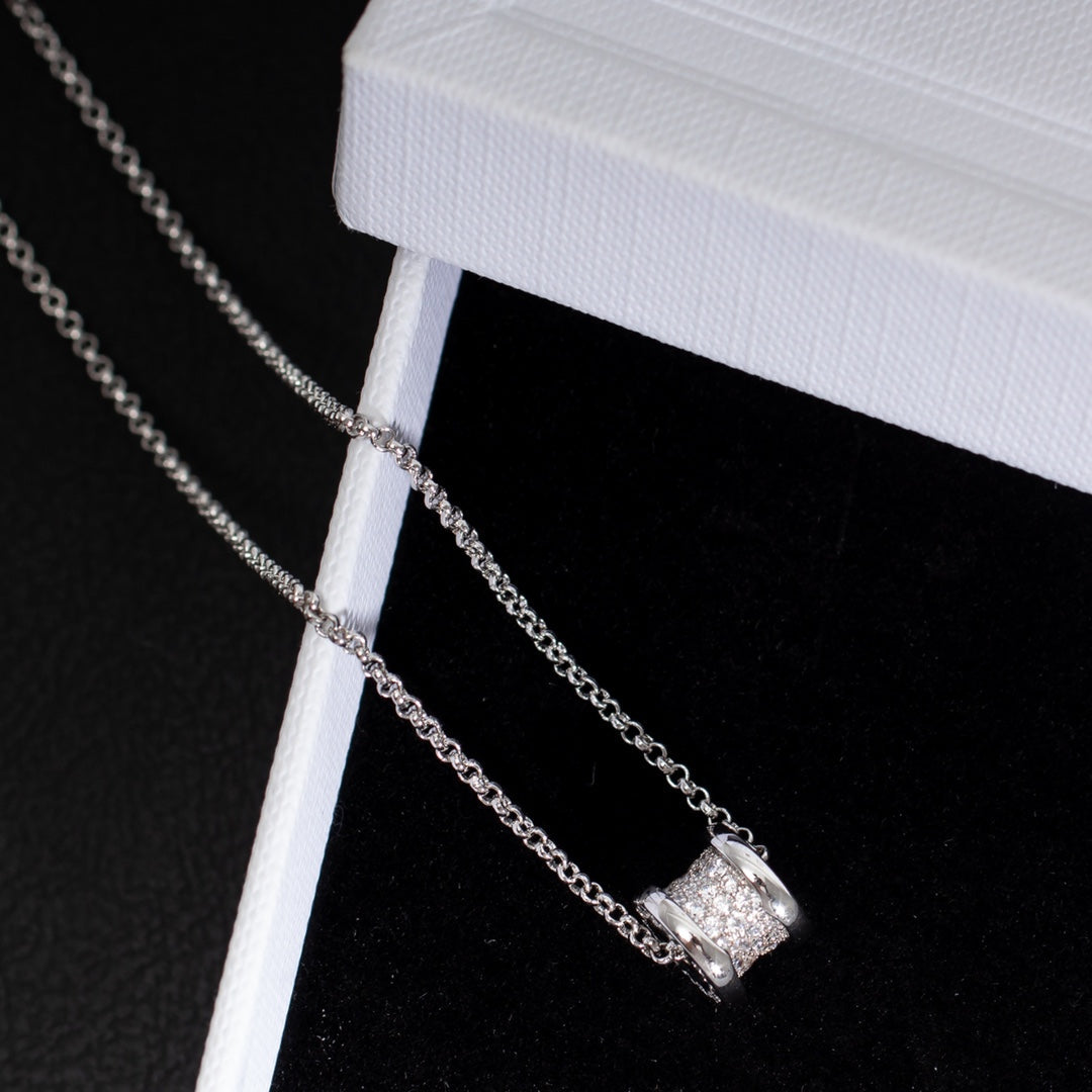 [WZQ]ZERO 1 SILVER DIAMOND NECKLACE
