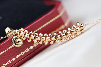 [WZQ]CLASH PINK GOLD NECKLACE