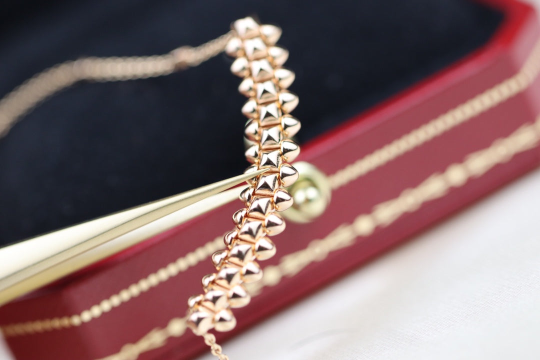 [WZQ]CLASH PINK GOLD NECKLACE