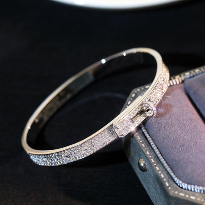 [WZQ]KELLY BRACELET DIAMOND PAVED