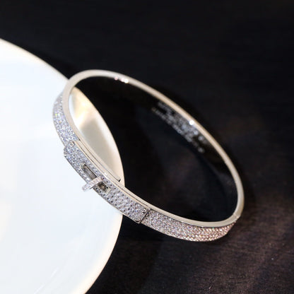 [WZQ]KELLY BRACELET DIAMOND PAVED