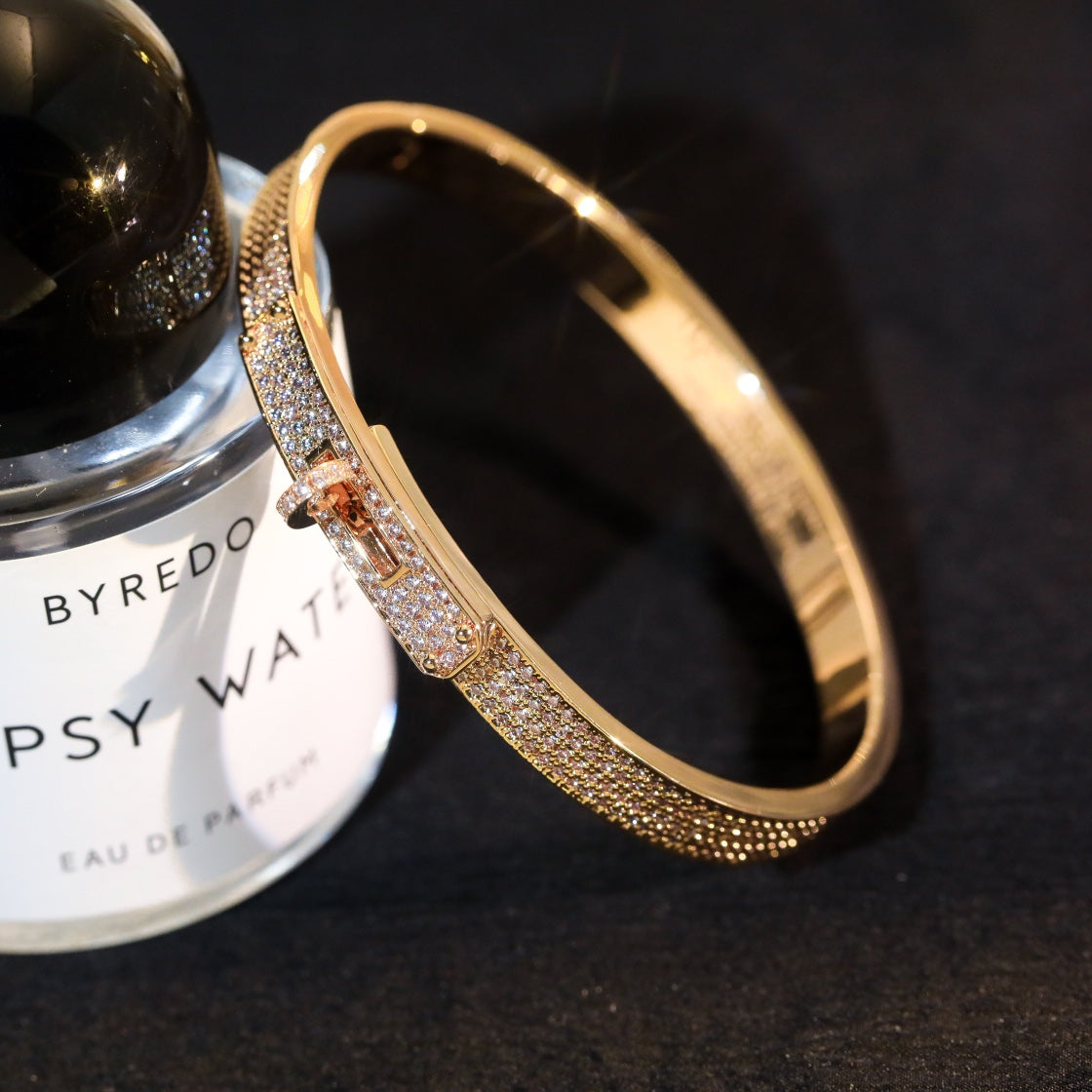 [WZQ]KELLY BRACELET DIAMOND PAVED