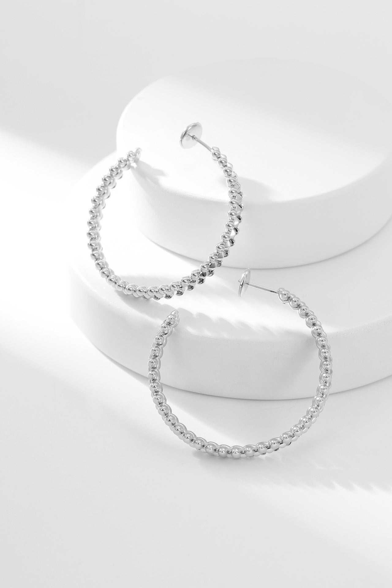 [WZQ]CLASH HOOP EARRINGS