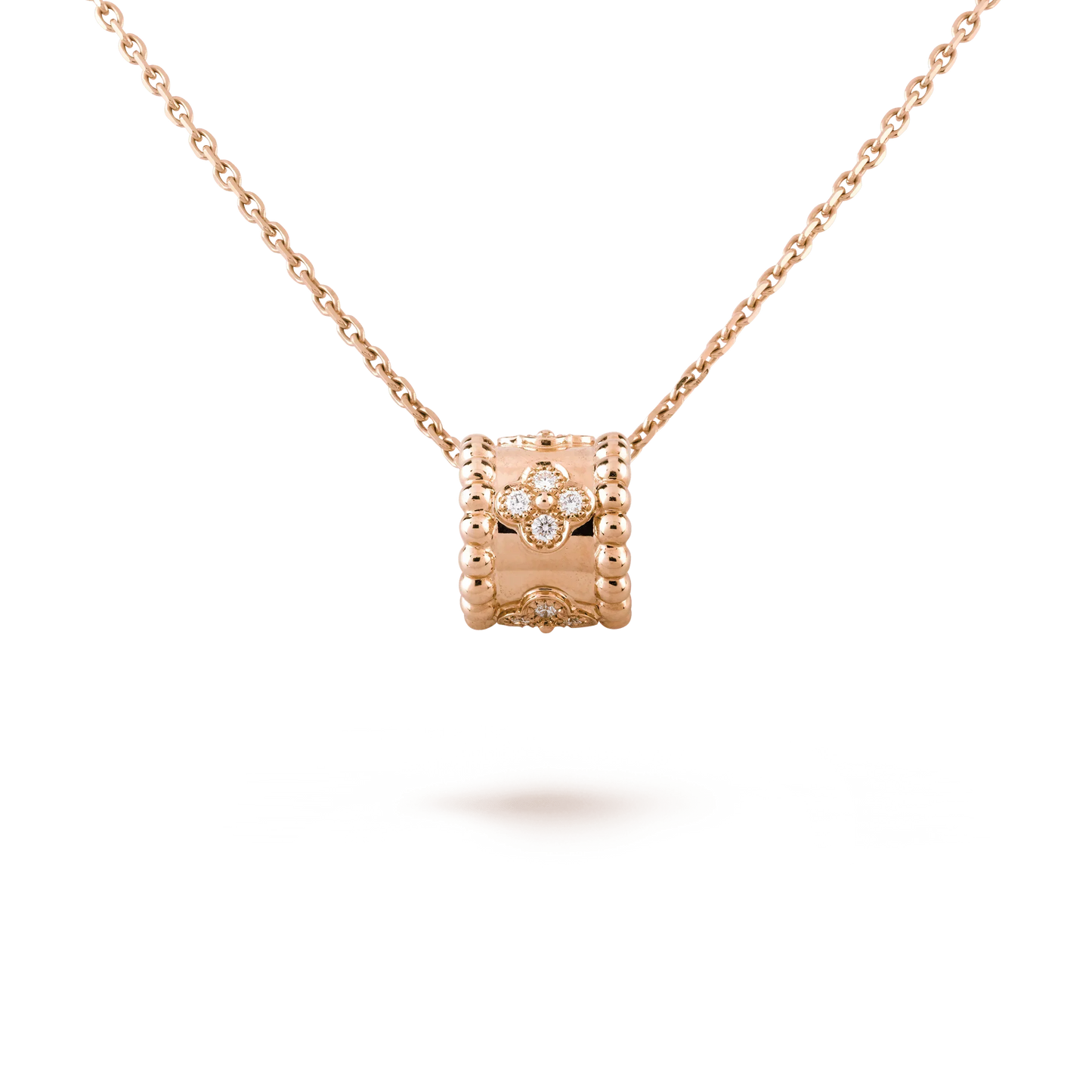 [WZQ]PERLEE PEDANT NECKLACE GOLD / ROSE GOLD