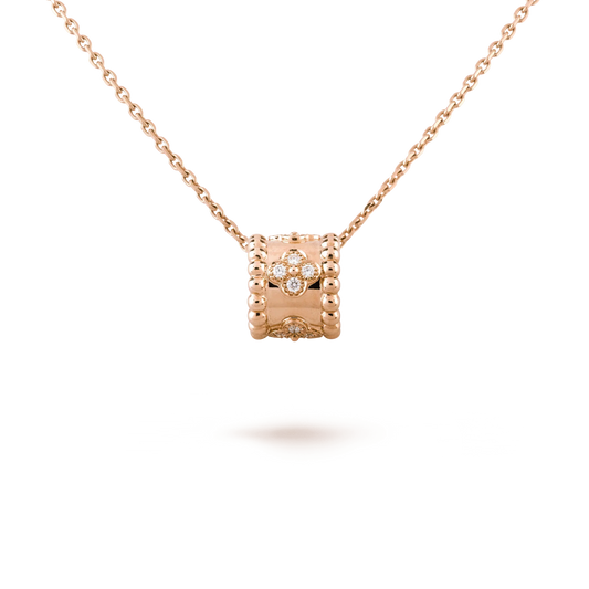 [WZQ]PERLEE PEDANT NECKLACE GOLD / ROSE GOLD