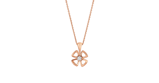 [WZQ]FIOREVER NECKLACE DIAMOND CENTER