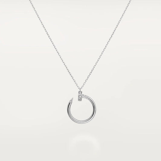 [WZQ]JUSTE NECKLACE SILVER