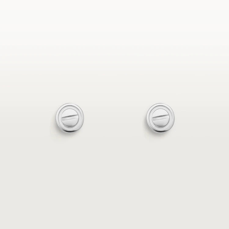 [WZQ]LOVE EARRINGS SILVER 10MM