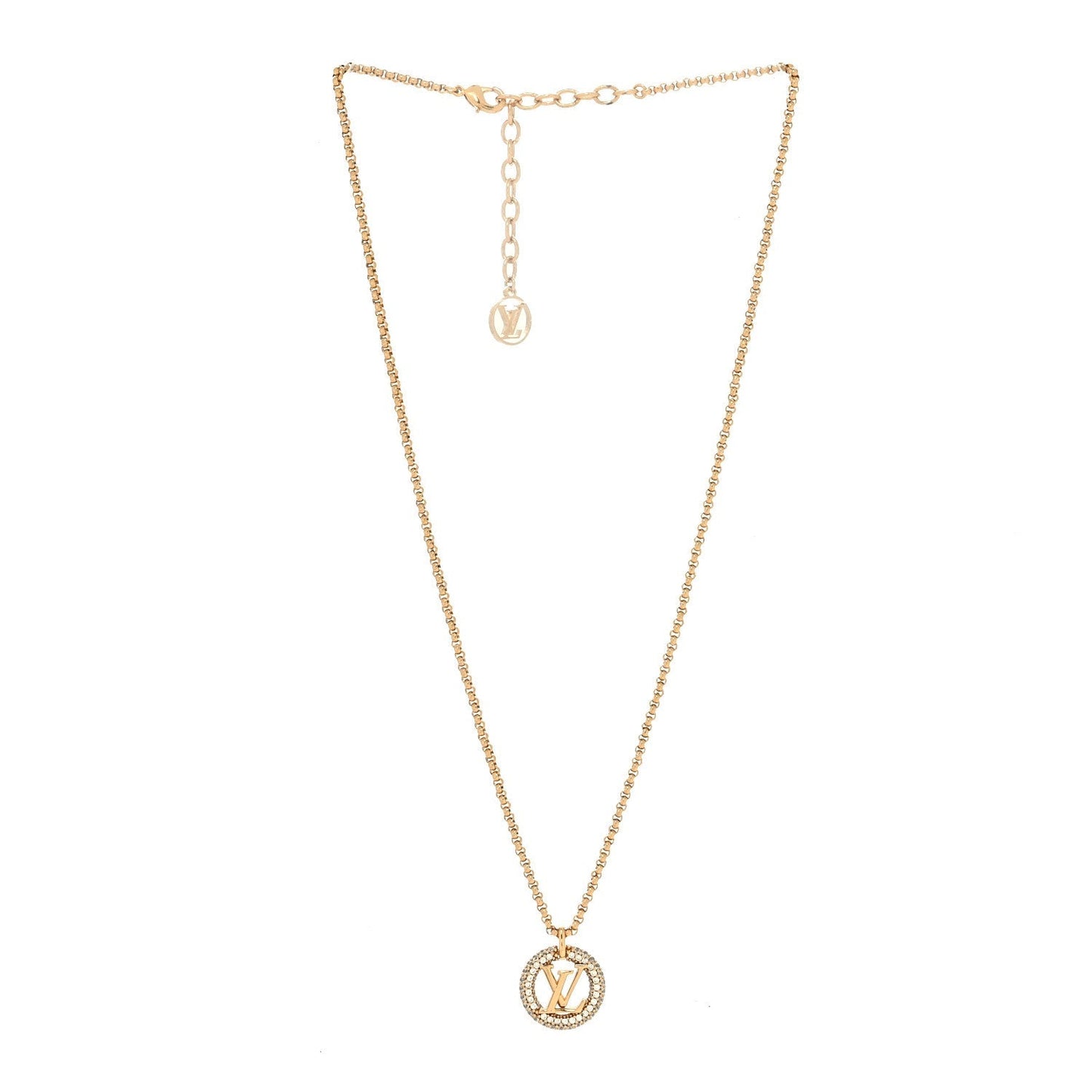 [WZQ]BY NIGHT DIAMOND PAVED NECKLACE