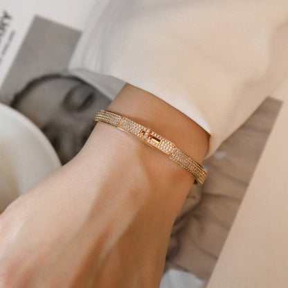 [WZQ]KELLY BRACELET DIAMOND PAVED