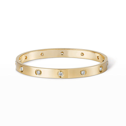 [WZQ]LOVE BRACELET 6.1MM 10 DIAMONDS