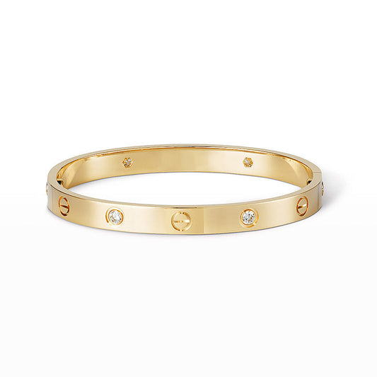 [WZQ]LOVE BRACELET 6.1MM 4 DIAMONDS