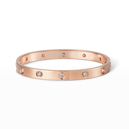 [WZQ]LOVE BRACELET 6.1MM 10 DIAMONDS