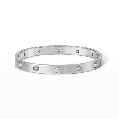 [WZQ]LOVE BRACELET 6.1MM 10 DIAMONDS