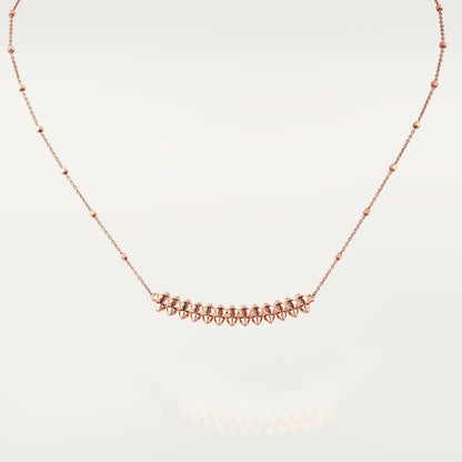 [WZQ]CLASH PINK GOLD NECKLACE