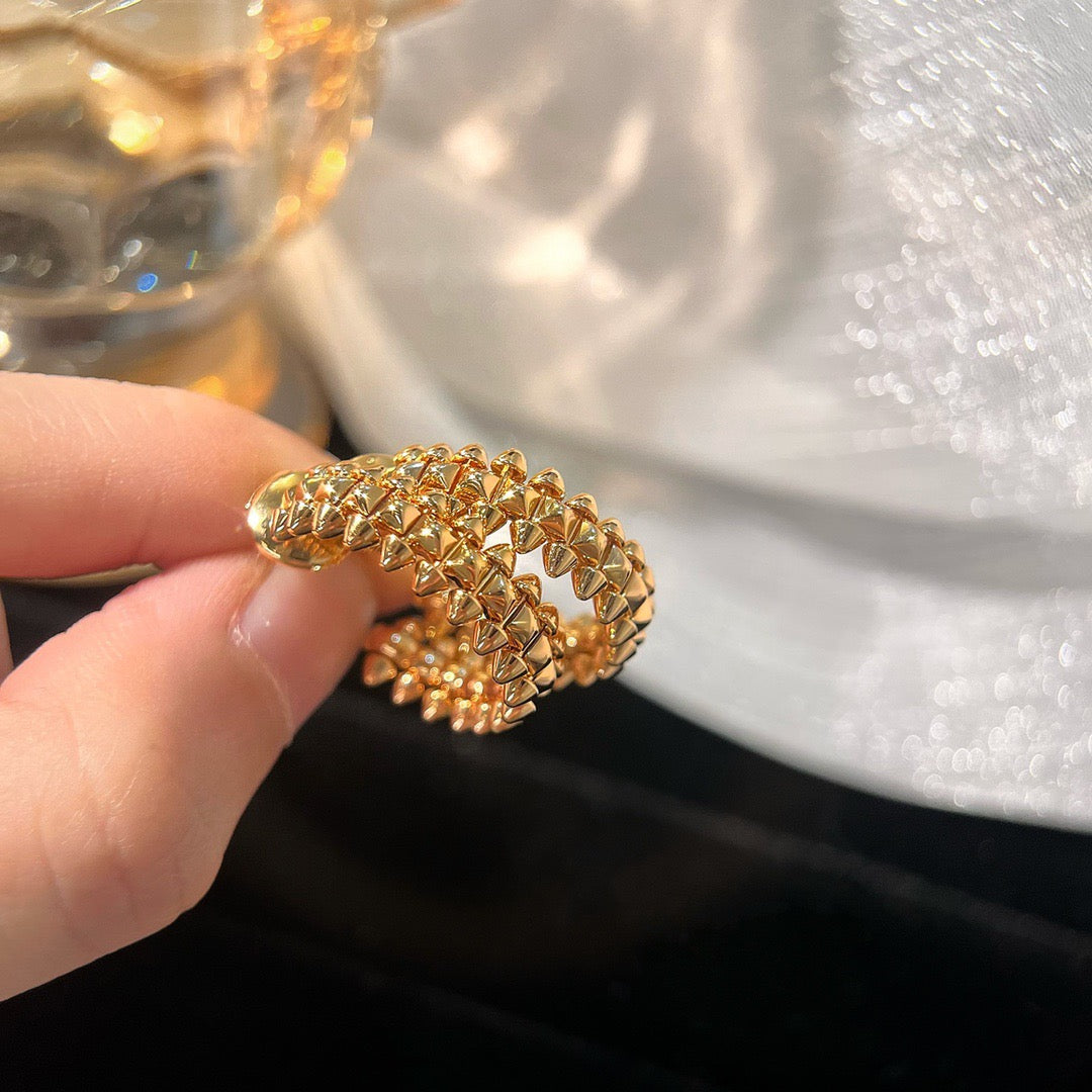 [WZQ]CLASH SMALL HOOP EARRINGS