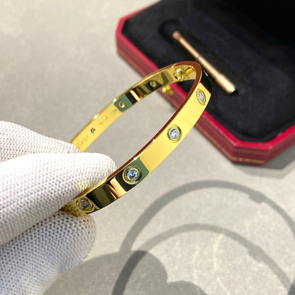 [WZQ]LOVE BRACELET 6.1MM 10 DIAMONDS