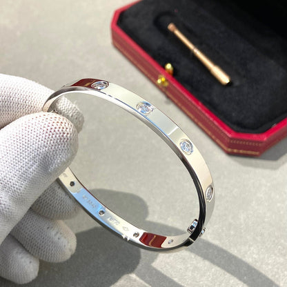 [WZQ]LOVE BRACELET 6.1MM 10 DIAMONDS