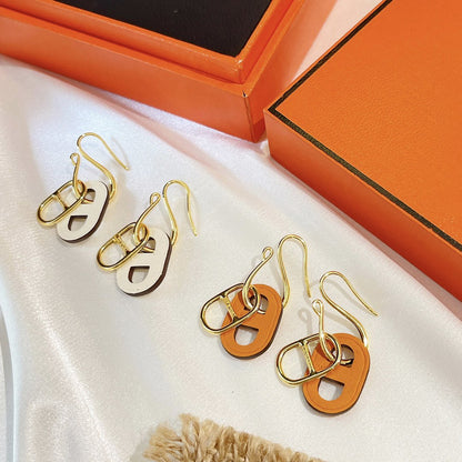 [WZQ]HM O'MAILLON GOLD EARRINGS