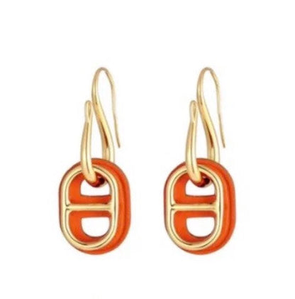 [WZQ]HM O'MAILLON GOLD EARRINGS