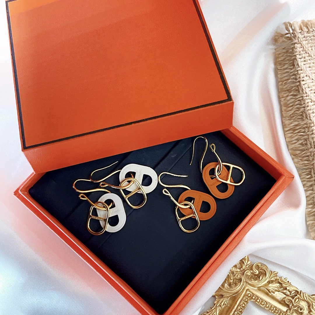 [WZQ]HM O'MAILLON GOLD EARRINGS