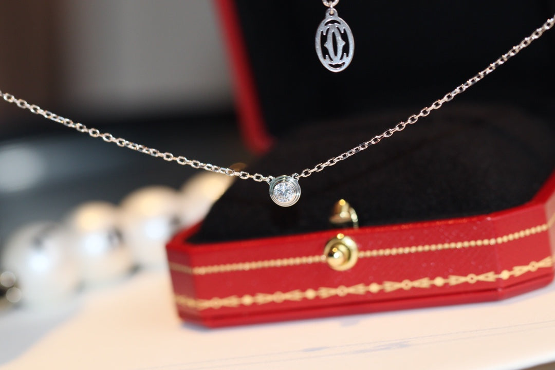 [WZQ]DAMOUR DIAMOND NECKLACE
