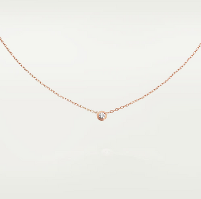 [WZQ]DAMOUR DIAMOND NECKLACE