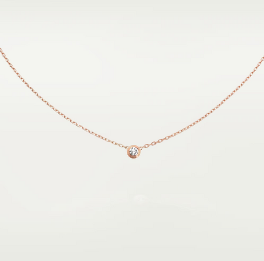 [WZQ]DAMOUR DIAMOND NECKLACE