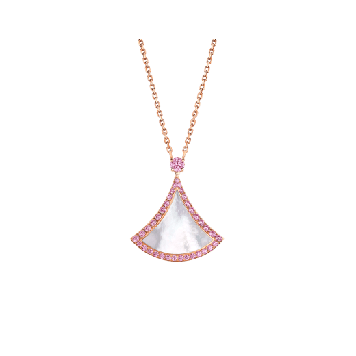 [WZQ]DREAM NECKLACE MOP DIAMOND PINK