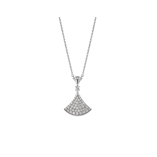 [WZQ]DREAM NECKLACE SILVER FULL DIAMOND