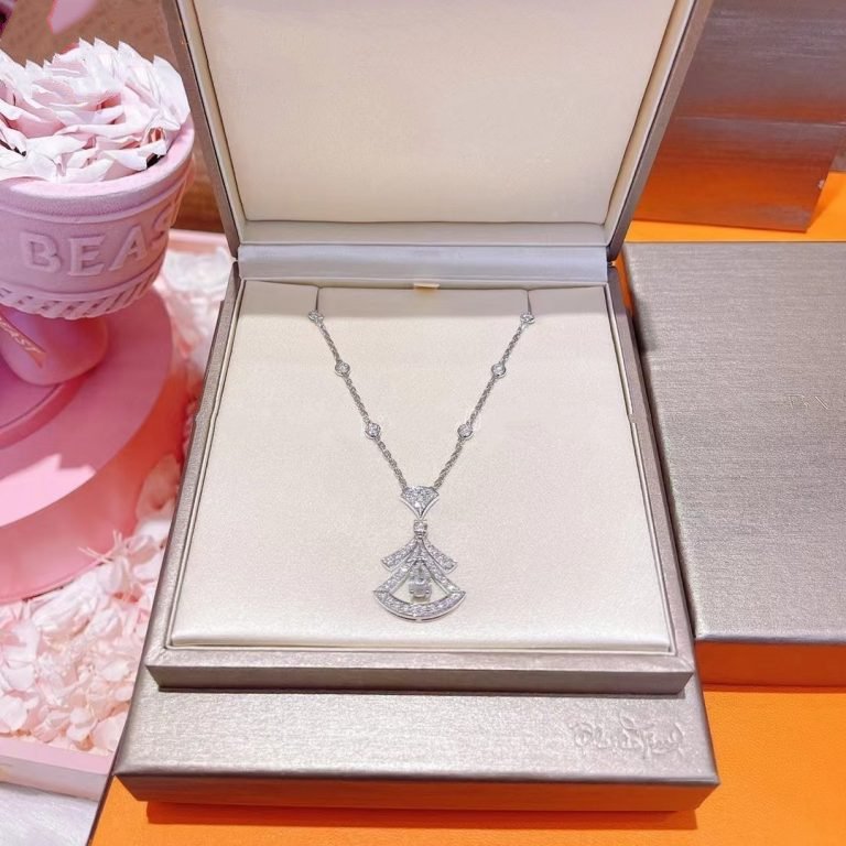 [WZQ]DREAM NECKLACE WHITE DIAMOND SILVER
