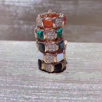 [WZQ]SERPENTI PEDANT DIAMOND NECKLACE