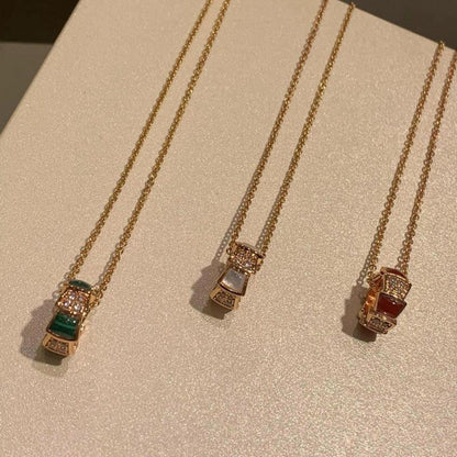 [WZQ]SERPENTI PEDANT DIAMOND NECKLACE